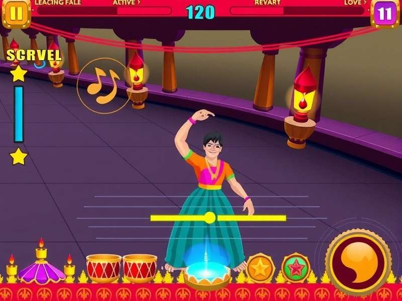 Rhythm Renegade Gameplay Screenshot